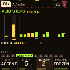 The Acid steps page