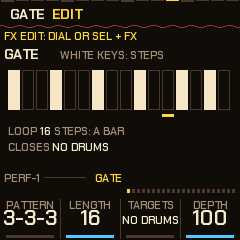A settings page: the Gate